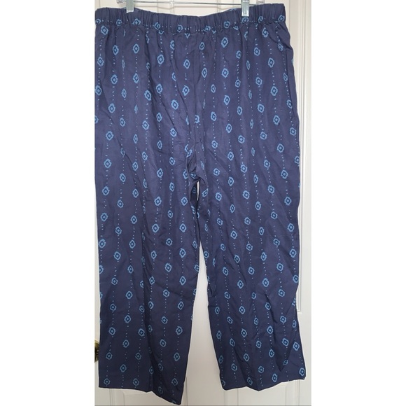 Coldwater Creek Linen Blend Wide Leg Drawstring Pants Women’s Size Large - Picture 2 of 4